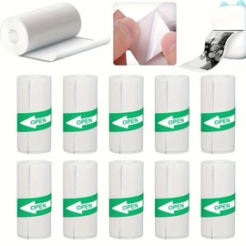 Thermal Paper Children's Camera Pack of 10 (57 x 25 mm) - For Instant Camera Children - BPA Free & Waterproof - Compatible with Mini Thermal Printers