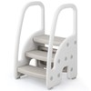 HONEY JOY Kitchen Step Stool for Toddlers, Children Plastic Tower