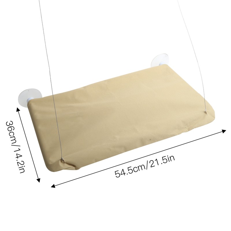 Cat Hammock Window Mounted Hommock with Suction Cups Pet Hanging