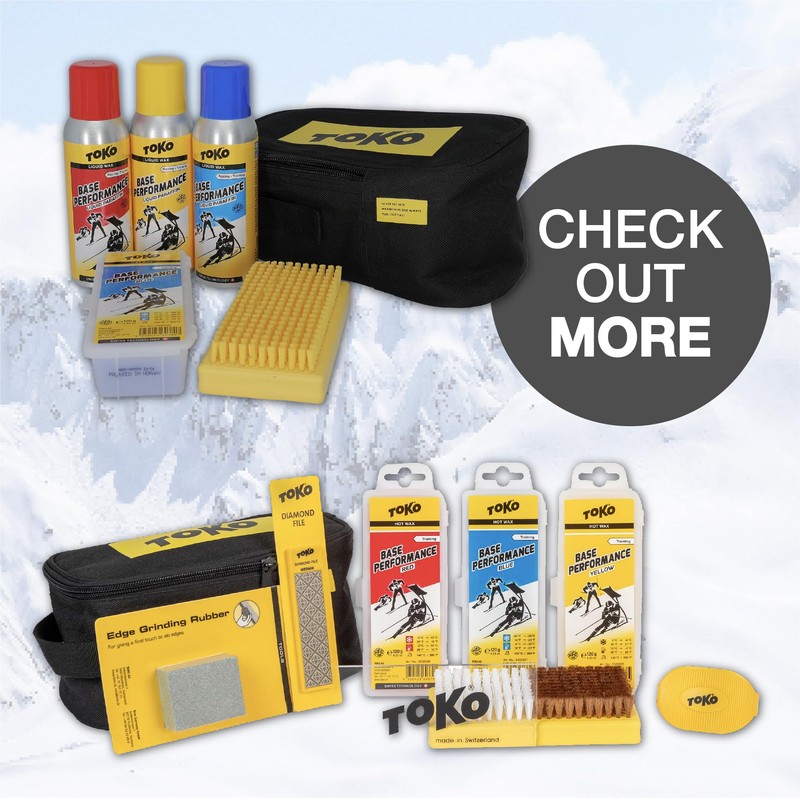 TOKO Basic Hot Wax KIT Black-Yellow, Universal