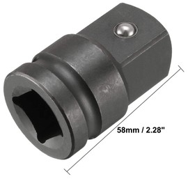 TOP-VIGOR Impact Socket Adapter for Air Impact Wrench, Impact Wrench, Torque Wrench, Drill, Breaker Bars, Ratchets, CR-MO Steel, Pack of 2