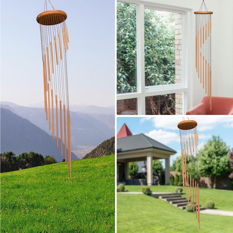Wind Chimes for Outside, 36inch Metal Wind Chimes Outdoor with