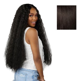Sensationnel Dashly Lace Front Wig - Unit 52 Hand Tied Laceparting Ear to Ear Synthetic (2 DARKBROWN)