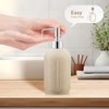 Hand Resin Soap Dispenser Set Bathroom, Dish Soap Dispenser for