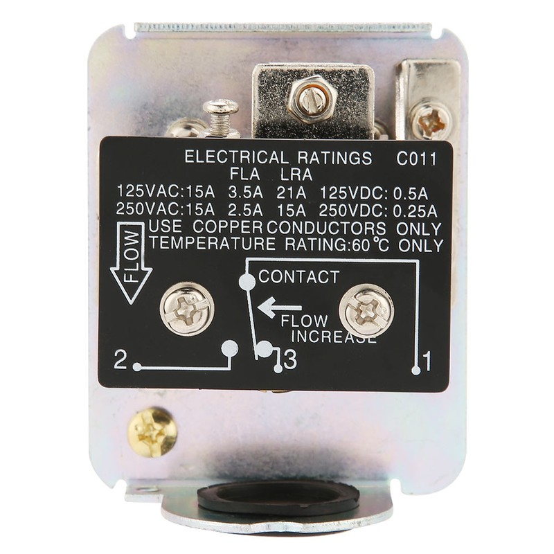 HFS-15 1/2" 6-380V Paddle Target Flow Controller Water Flow Switch