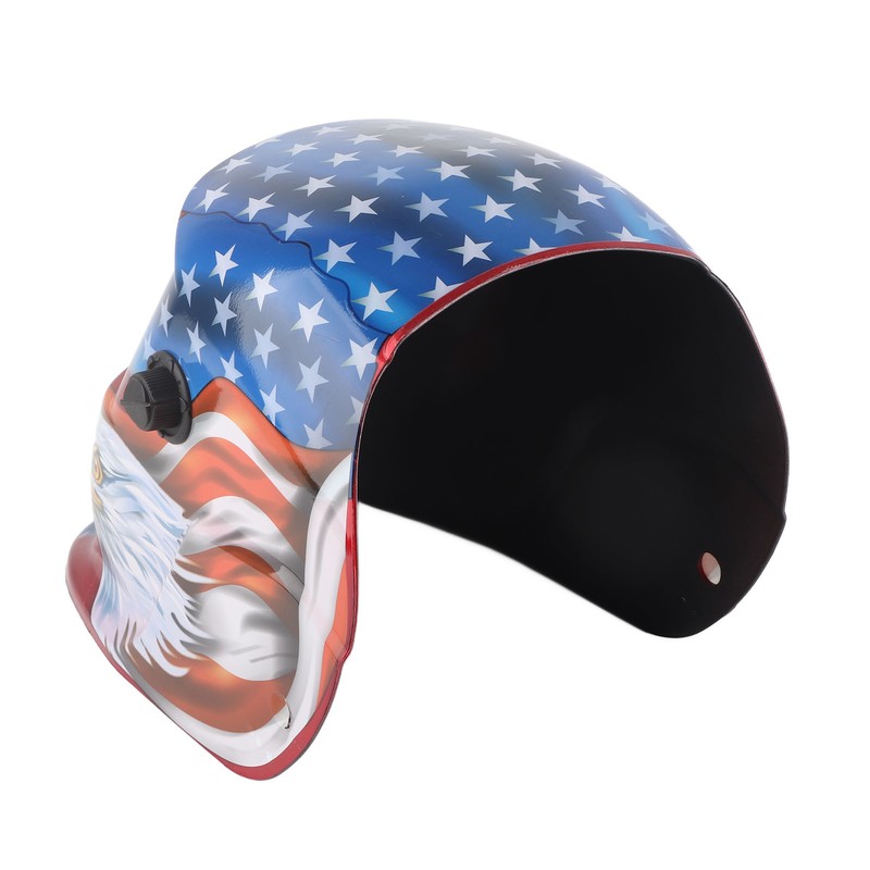 Solar Powered Welding Helmet Auto Darkening Hood with Adjustable Shade