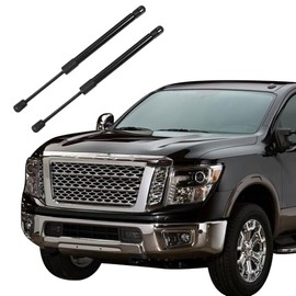 Fgtagtal Front Hood Gas Lift Supports Struts Rods Shocks Springs Fit for Nissan Titan 2004-2015, Car Front Hood Lift Supports Kit Assist Hydraulic Rod Gas Charged Strut Shock Lifting Bracket, 2PCS