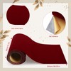 Self Adhesive Velvet Fabric 15.7 x 196.8 Inch DIY Jewelry