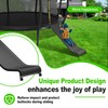 Deomod Trampoline Slide, 10FT 12FT 14FT 15FT 16FT Trampoline Universal