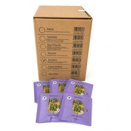 Flor Paz Orgánico Herbal Toronjil Anochecer Infusión Relajante Cafeína Dormir Caja Bolsas