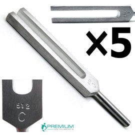 5× Tuning Forks 512C Tunning Tuner Tone Medical New ENT Diagnostic Instrument