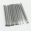 12 Pcs Round Cup Burr Set, 3/32Inch Shank Wire Rounder