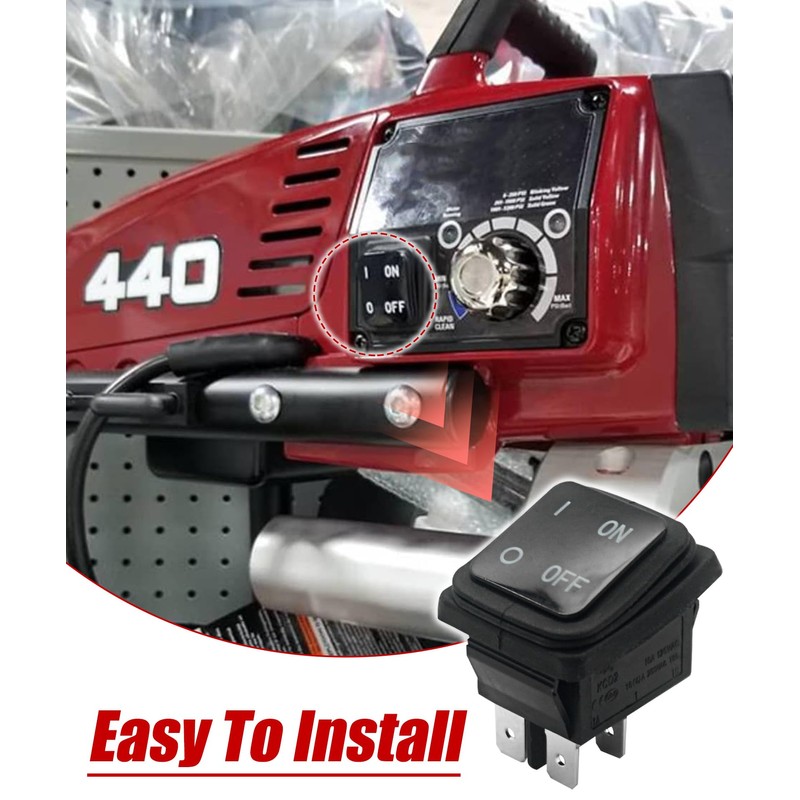 704-380 Rocker Switch Replacement for Titan 44 Electric Airless Paint