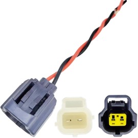 911-216 9U5Z-9F945-C Vapor Canister Vent Solenoid Harness Pigtail Plug Wire Compatible with Ford Edge Escape Expedition E-150 E-250 F-150 F-250 Focus Mustang 08-19,Lincoln MKC MKX Navigator 07-19