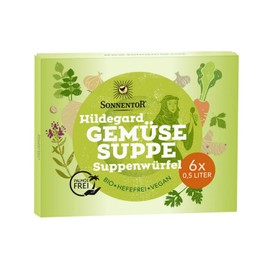 Sonnentor Hildegard Organic Vegetable Soup Cubes (1 x 6 Bags)