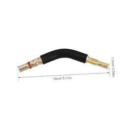 NOLITOY Safe Welding Tube Accessory Curved Pipe for Gas Shielded Welding Made for Professionals