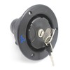 Gravity Freshwater Inlet Lockable Leakproof Water Filler Cap with 2