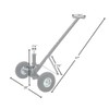 Elevate Outdoor Boat Trailer Dolly - 10" Pneumatic Tires -