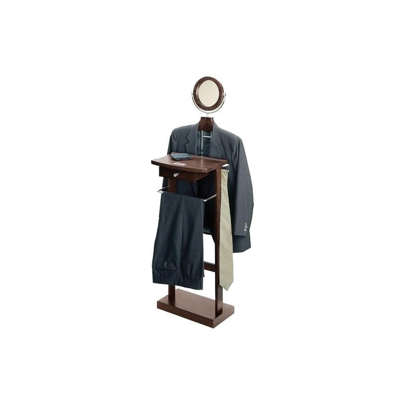 Winsome Wood Valet Stand With Wood Base, Dark Espresso (92155)