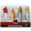 DAM Topwater Popper Pack Inc. Box, Hard Lures, Topwater Popper