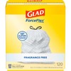 Glad ForceFlex Tall Kitchen Drawstring Trash Bags, 13 Gal, Fragrance