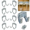 raxter Garage Hooks 12 Pack Tool Hanger Hook Set Heavy-Duty