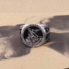 St Michael The Archangel Catholic Medal Stainless Steel Amulet Ring,