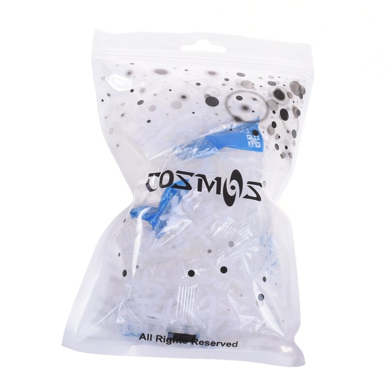 Cosmos 2 mm Wide Tile Spacers, 500 Pcs, Purple Plastic,