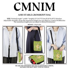 CMNIM Peter Crossbody Bag Peter Movie Gift Neverl-nd Pan Shoulder Bag For Fairytale Pan Fan Gifts Magic Kingdom Travel Bag (Neverl-nd CB)