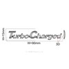 Roost TurboCharged Emblem Turbo Car TURBO Decal 3D Decal