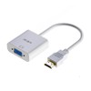 BOOC HDMI to VGA with Audio Adapter for PC/Laptop/Projector -
