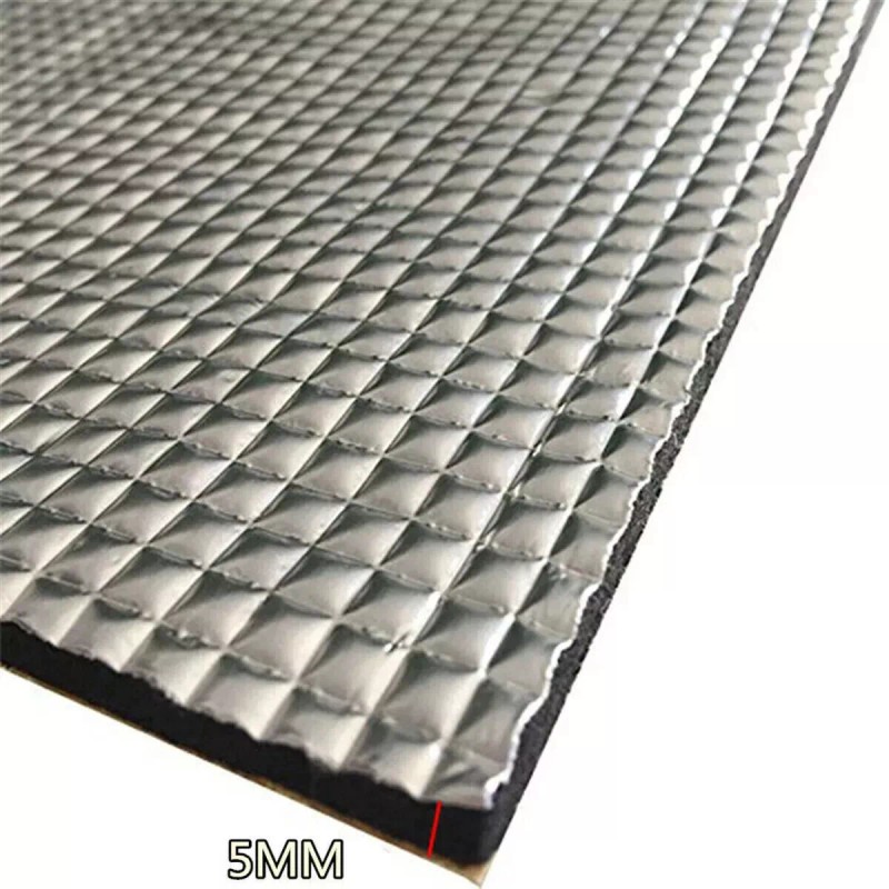 IES Self-Adhesive Fire Heat Sound Deadener Insulation Mat: Car Hood