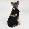 Snoop Doggie Doggs Deluxe Pet Hoodie, Off The Chain, X-Small