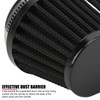Universal Motorcycle Air Filter Mushroom Head ABS Fleece Replacement Motorcycle