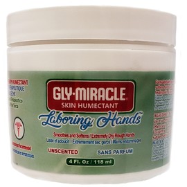 DSG Innovations GLY MIRACLE Laboring Hands Skin Humectant 4 oz Cream Moisturizer Unscented