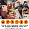 Braylin Men's Headbands, 3 Pack Sweat Workout Headbands for Men,