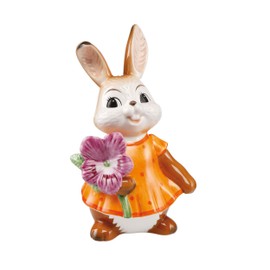 Goebel Die Steht Mir gut Easter Bunny, Stoneware, Multicoloured, 15 x 9.5 x 8 cm