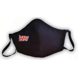 Blue Approved 3 Ply England Flag Protective Mask
