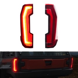 CUSAUTV LED Taillights Compatible with 2024+ Polaris Xpedition Accessories Red Tail Lights Brake Stop Lights for Polaris Xpedition XP/XP 5/ ADV/ADV 5 2024+ Replacement for 2416628, 2416629 (2PCS)