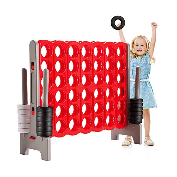 ARLIME Jumbo 4-to-Score Giant Game Set, Backyard Games for Kids