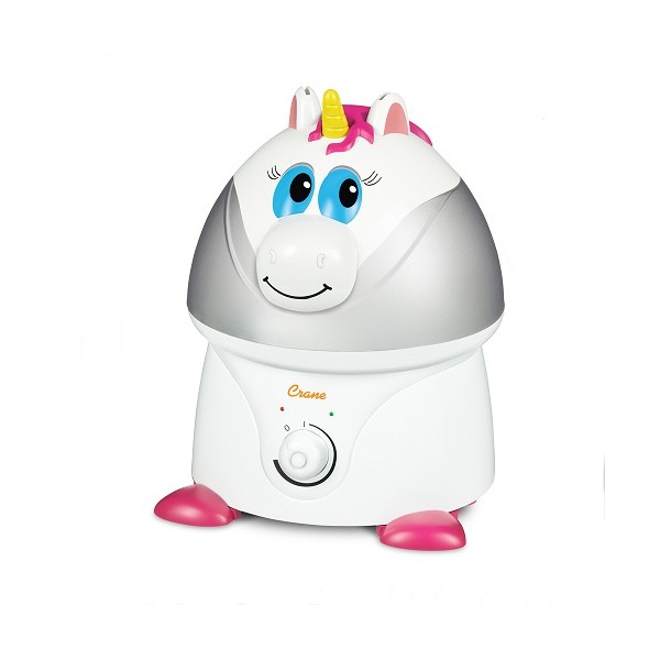 Crane Adorable Ultrasonic Cool Mist Humidifier 3.75L - Misty Unicorn - Discontinued Product