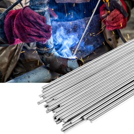 UNIFAMILY Stainless Steel TIG Welding Rod ER308L, Stainless Steel Welding Rod, 1 LB Tig Filler Rod Low Splatter Corrosion Resistance, TIG Welding Accessories, Welding Rods (1/8" x 16" 1LB)