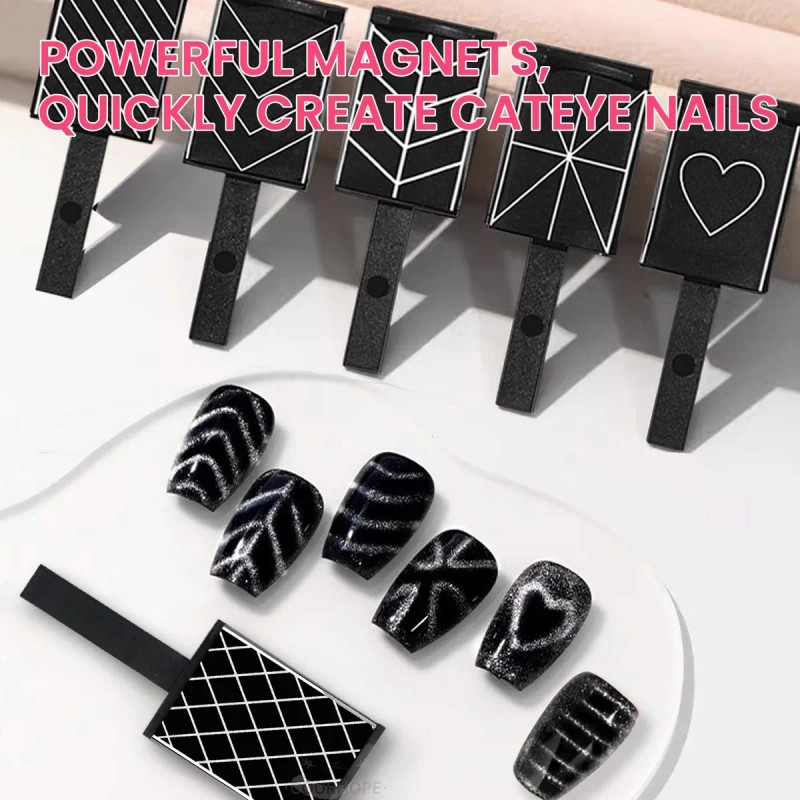 Accesorios Para Uñas Imán De Efecto Ojo De Gato Kit