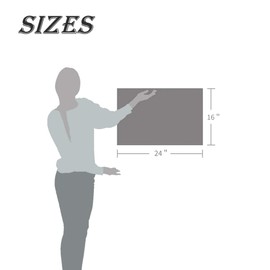 TAR TAR STUDIO American Flag Eagle Canvas Art - Modern Patriotic Wall Decor, Bald Eagle & USA Print for Man Cave Office Bedroom 24x16 in