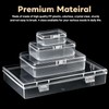 Mauproy 24 Pack Mixed Sizes Small Plastic Storage Containers, Mini