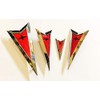 Pontiac Solstice Front/Rear Arrowhead Emblems Kit 4pcs