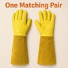 Long Thorn Resistant Rose Pruning Gloves – Breathable Garden Gauntlet