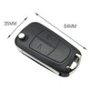 Replacement Car Key Shell Case Compatible with Vauxhall Astra Zafira