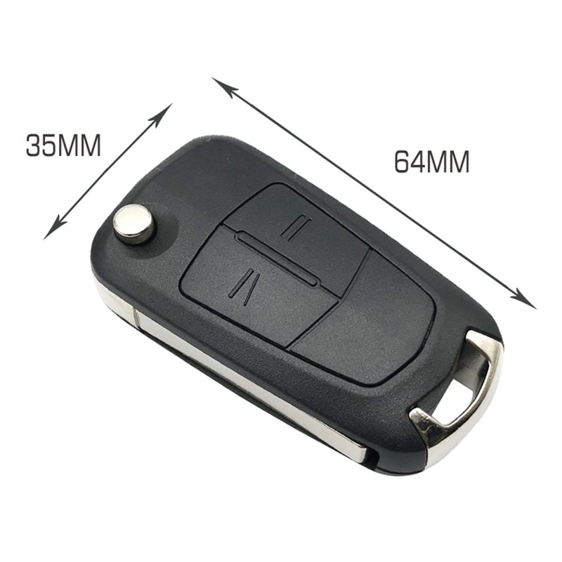 Replacement Car Key Shell Case Compatible with Vauxhall Astra Zafira