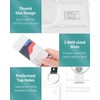 Pawfly 2 Pack Vertical 2-Card Badge Holder with Thumb Slots